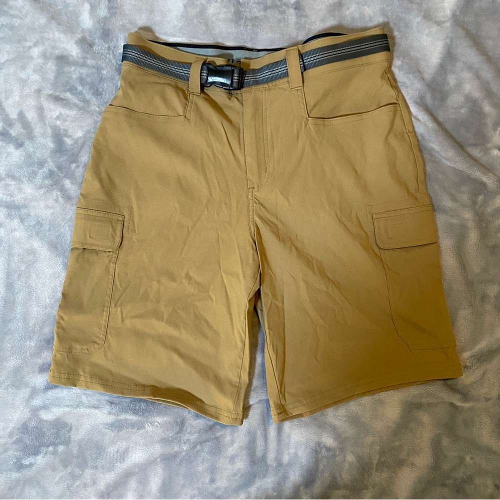 Orvis Mens Shorts with Belt - Quick Drying Light Fabric